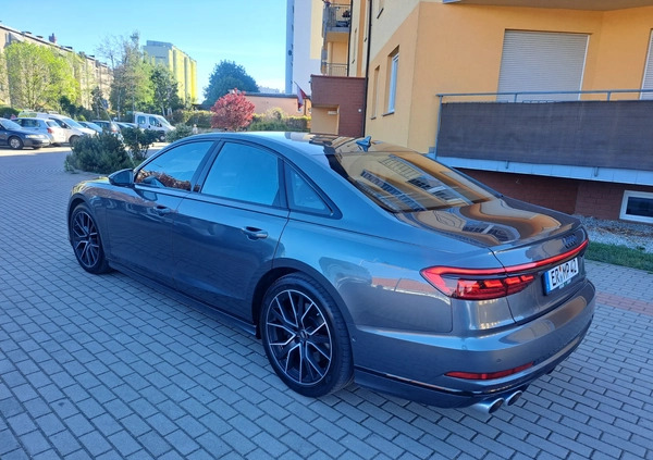 Audi S8 cena 429999 przebieg: 99000, rok produkcji 2020 z Wałbrzych małe 596